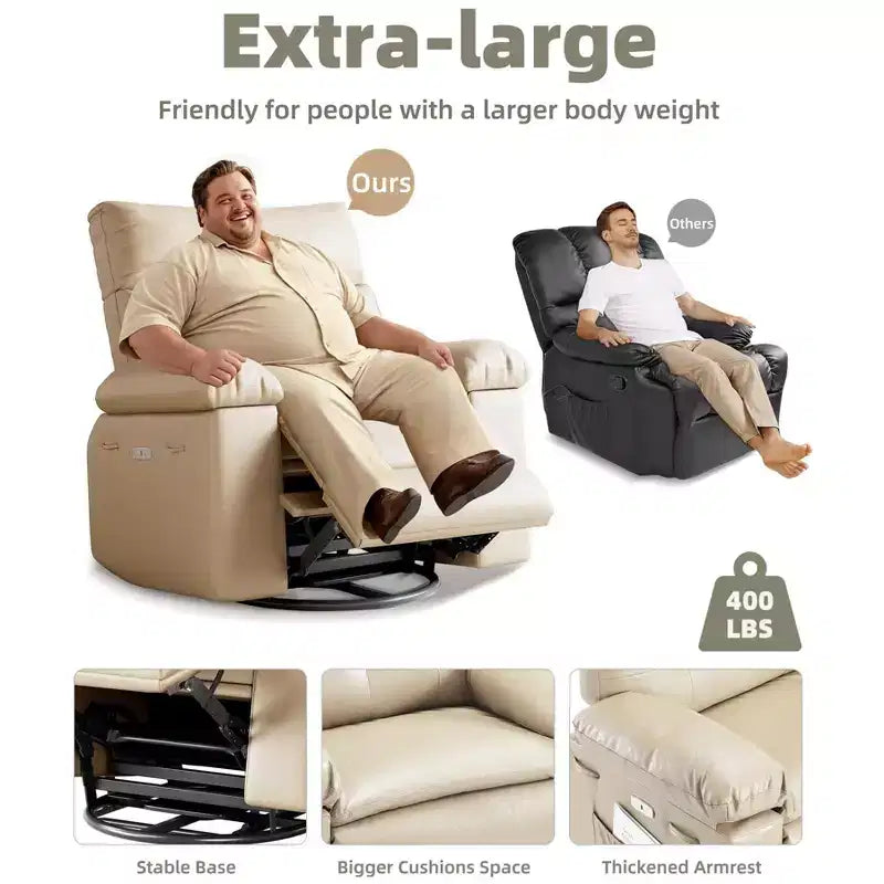 Fauteuil inclinable extra large
