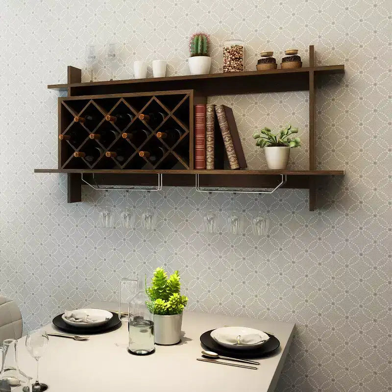 Étagère de rangement murale pour boissons
