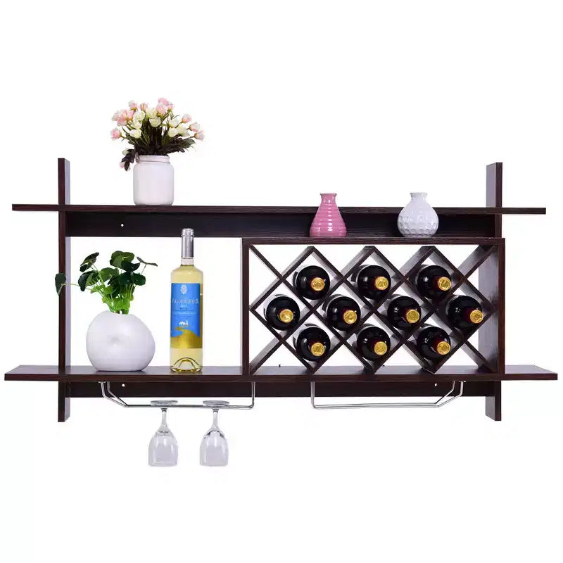 Étagère de rangement murale pour boissons