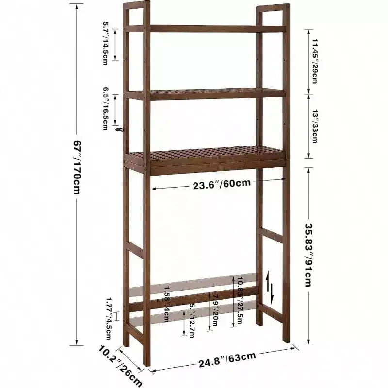 Étagère de salle de bain
