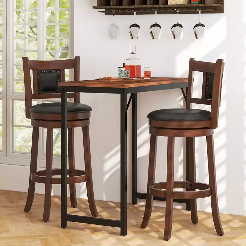 Ensemble de tabourets de bar rembourrés