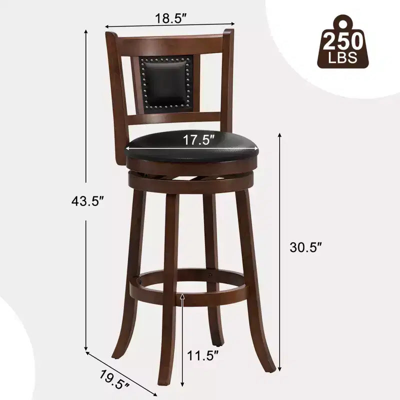 Ensemble de tabourets de bar rembourrés