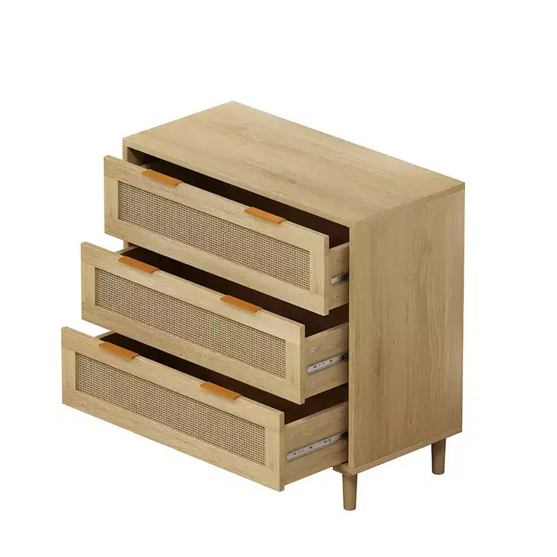 Armoire-commode de chambre à trois tiroirs