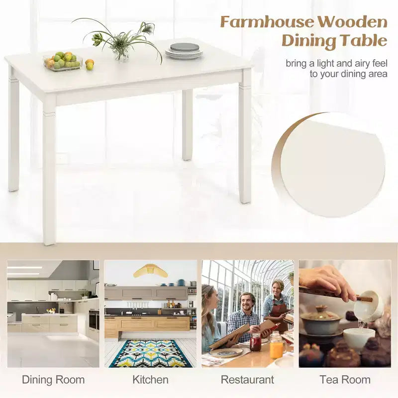 Table à manger en bois