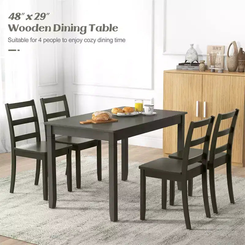 Table à manger en bois