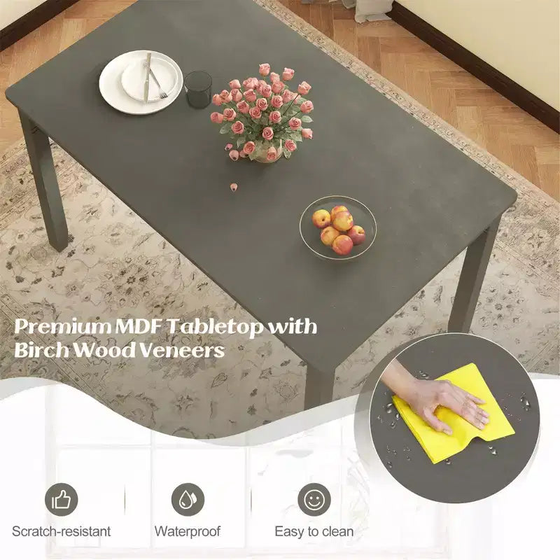 Table à manger en bois