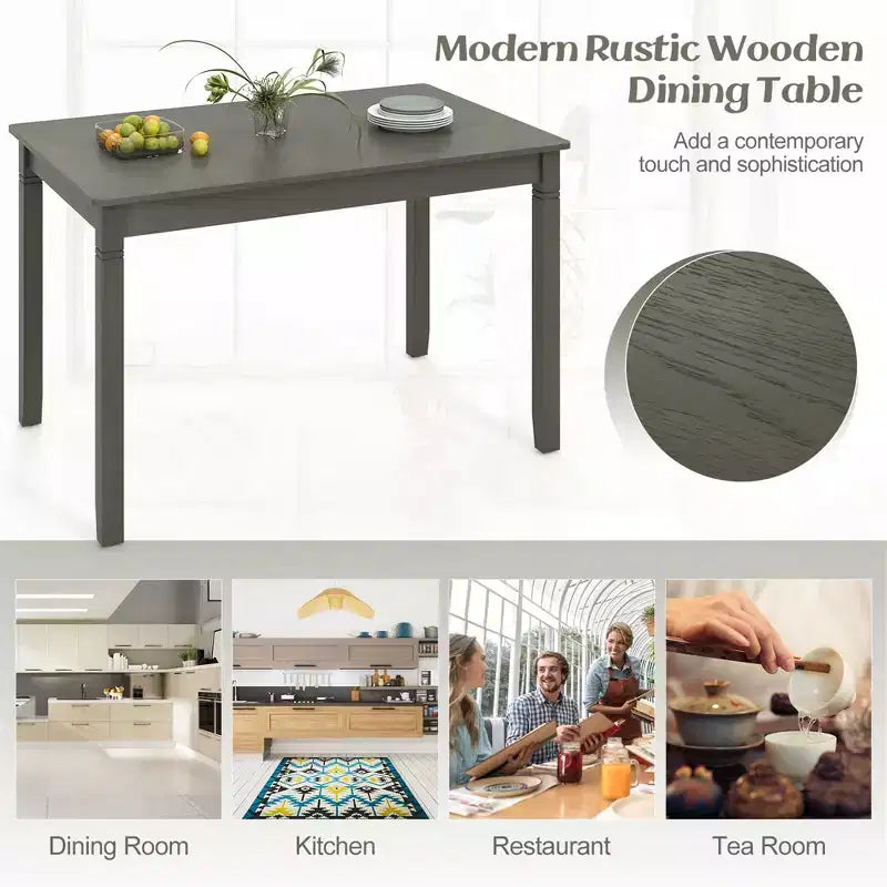 Table à manger en bois