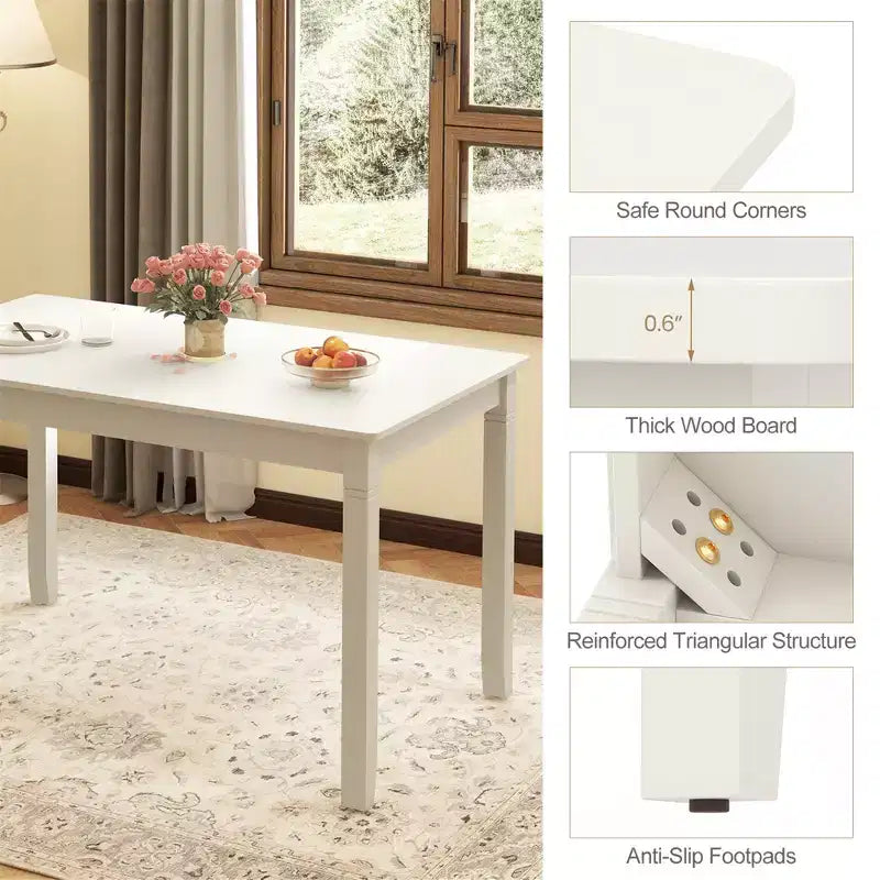 Table à manger en bois