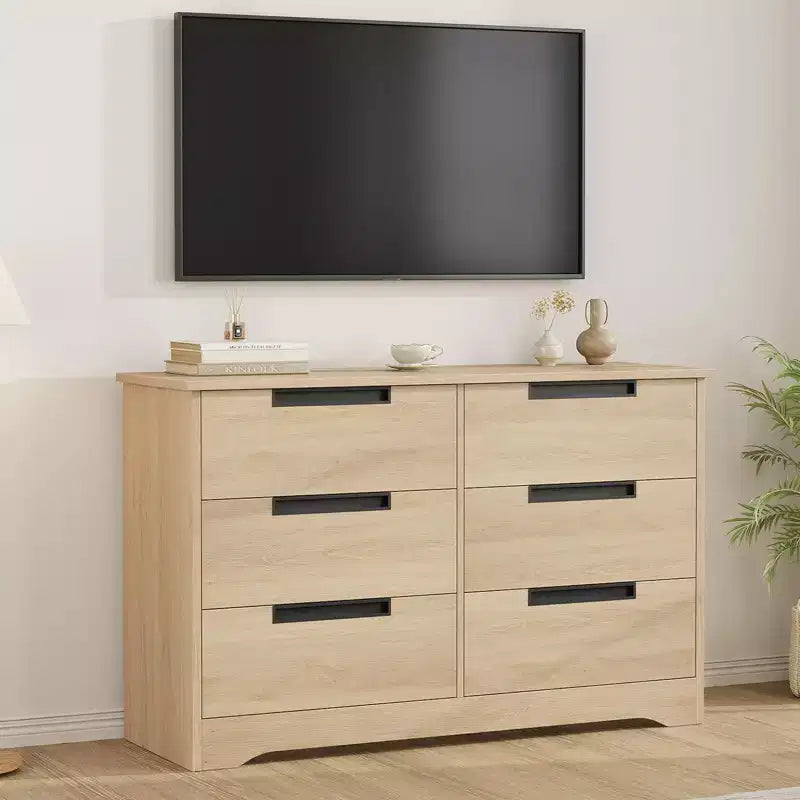 Armoire de chambre à six tiroirs