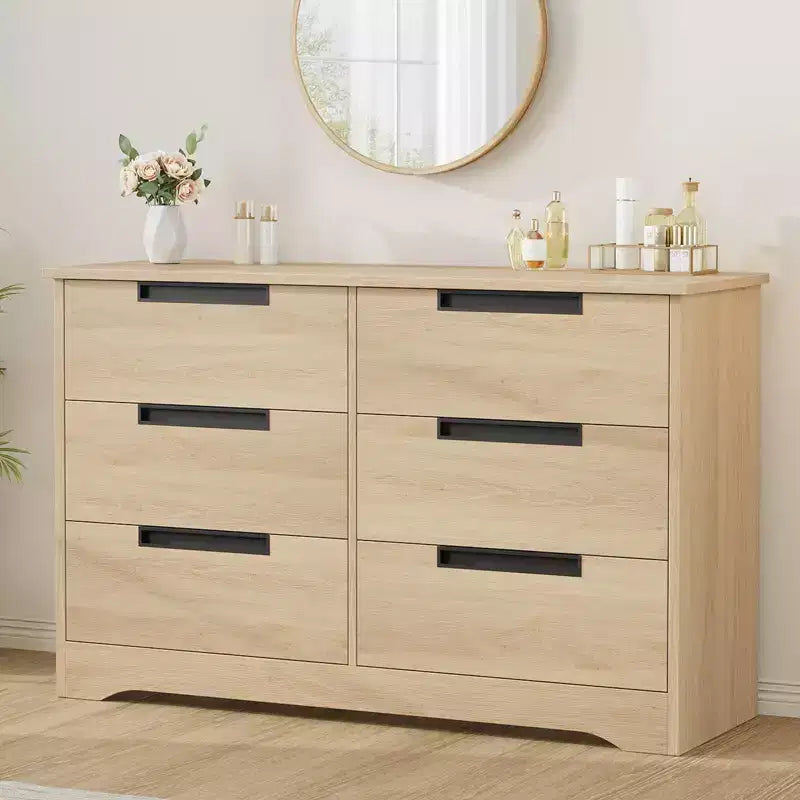 Armoire de chambre à six tiroirs