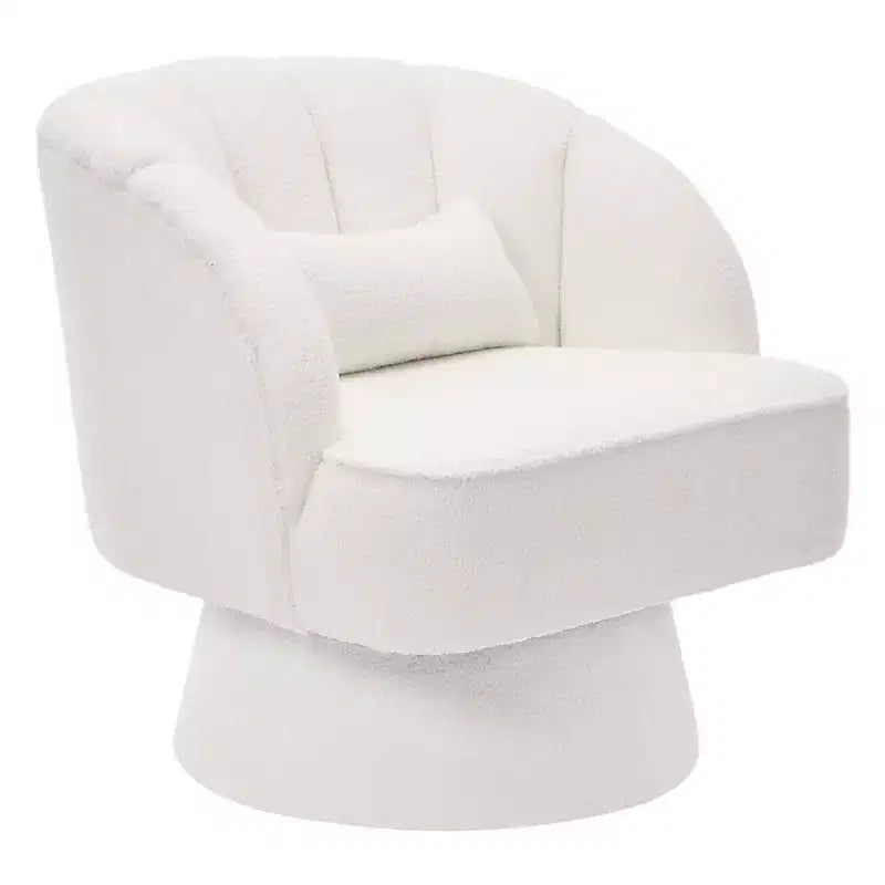 Fauteuil lounge cylindrique pivotant moderne
