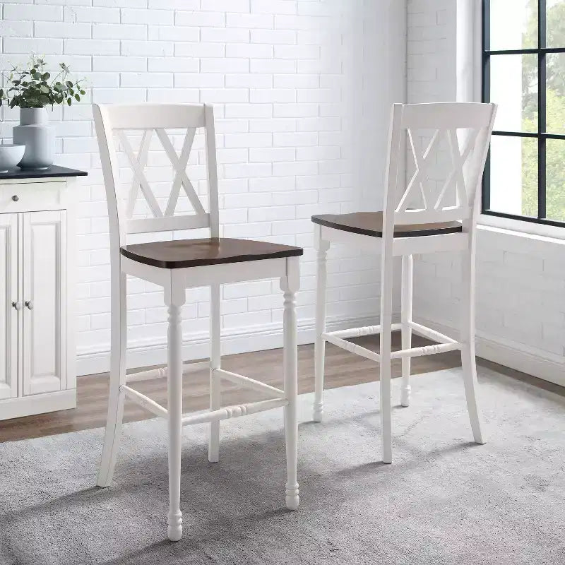 Deux tabourets de bar