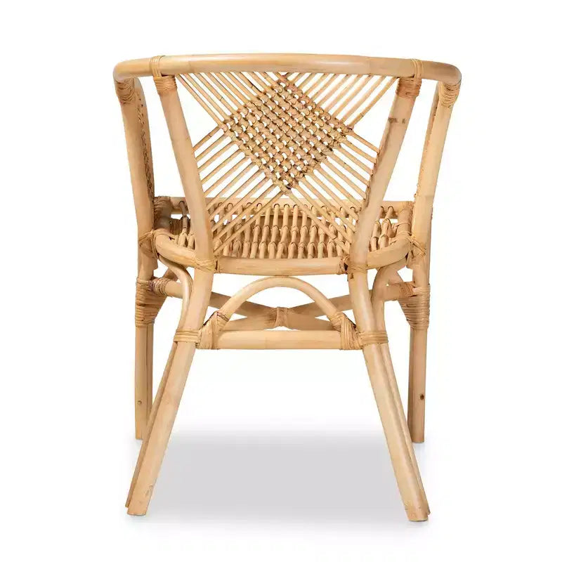 Chaise de salle à manger en rotin