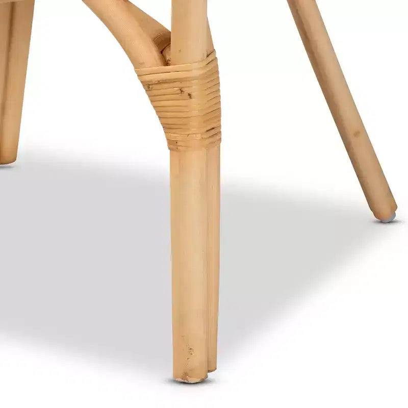 Chaise de salle à manger en rotin