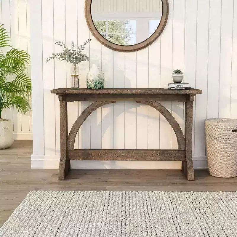 Console double piétement