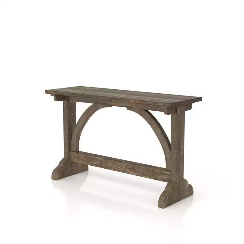Console double piétement