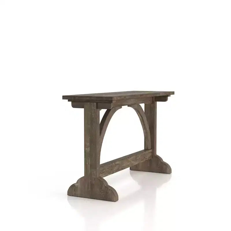 Console double piétement