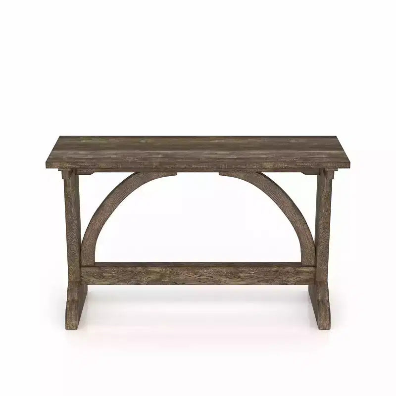Console double piétement