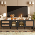 Meuble TV en rotin
